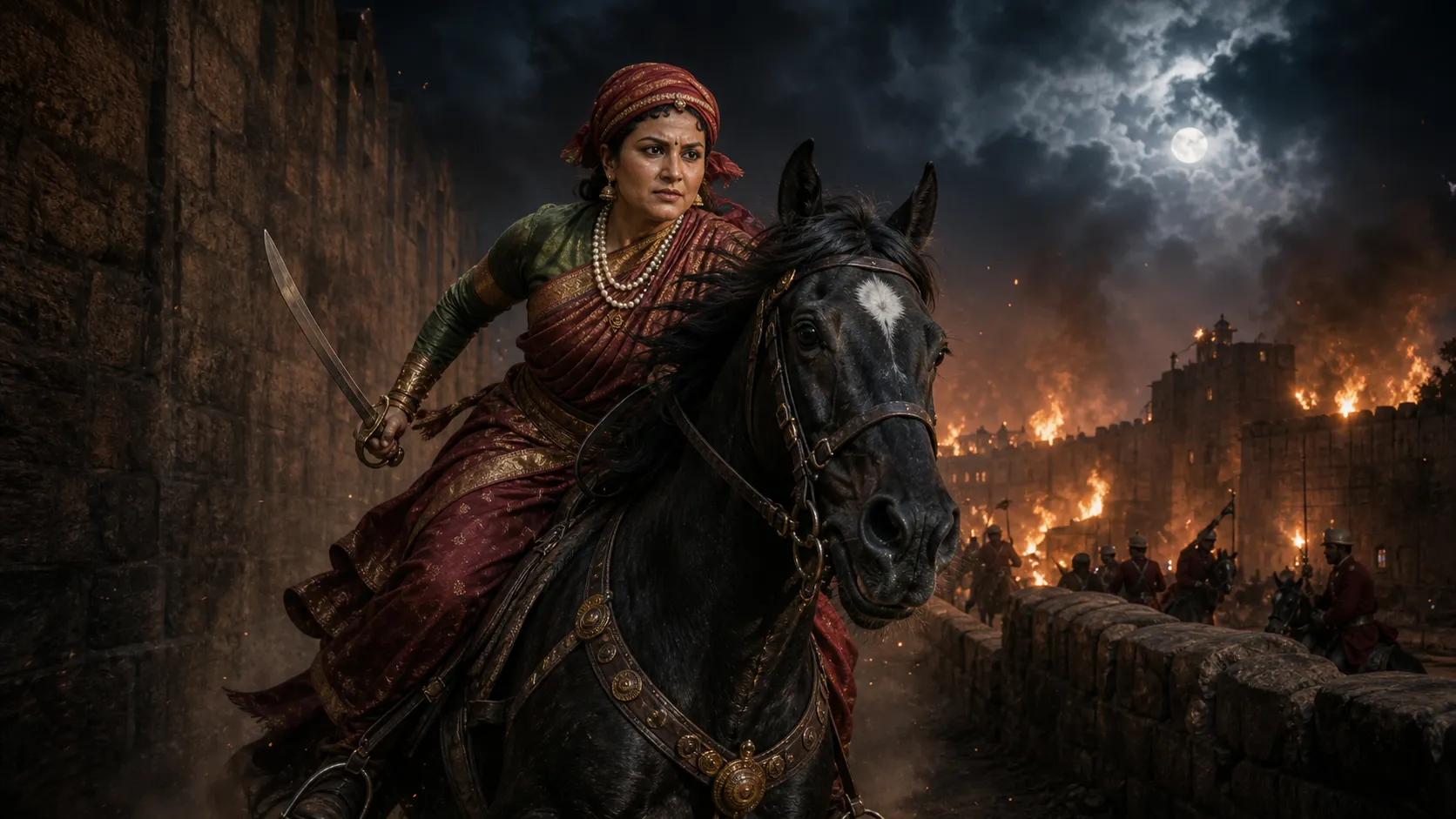 Rani Lakshmi Bhai 1858 siege 